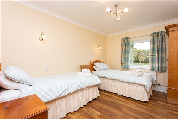 Copper cottage bedroom